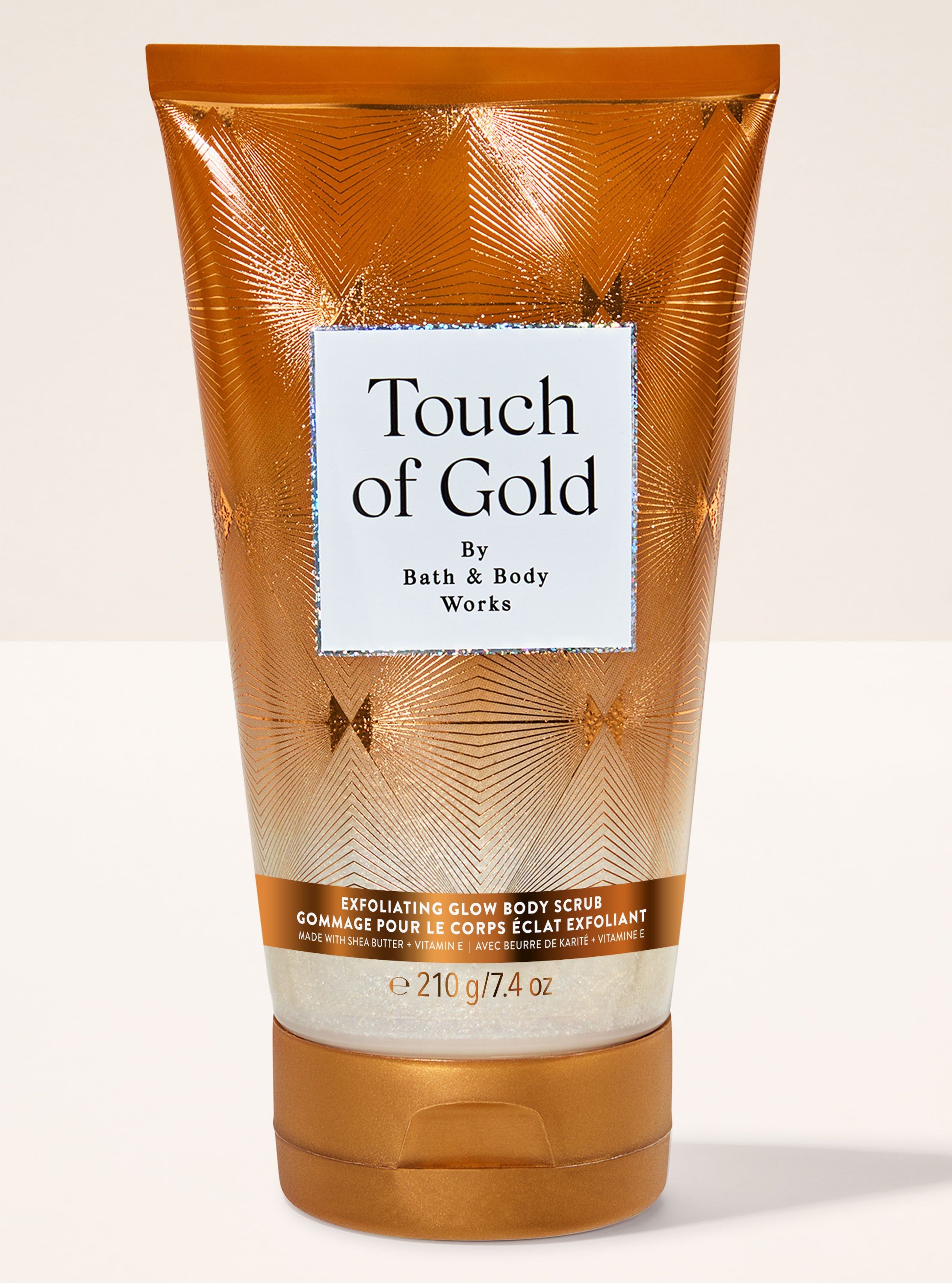 Rozświetlający peeling do ciała z masłem shea i witaminą E