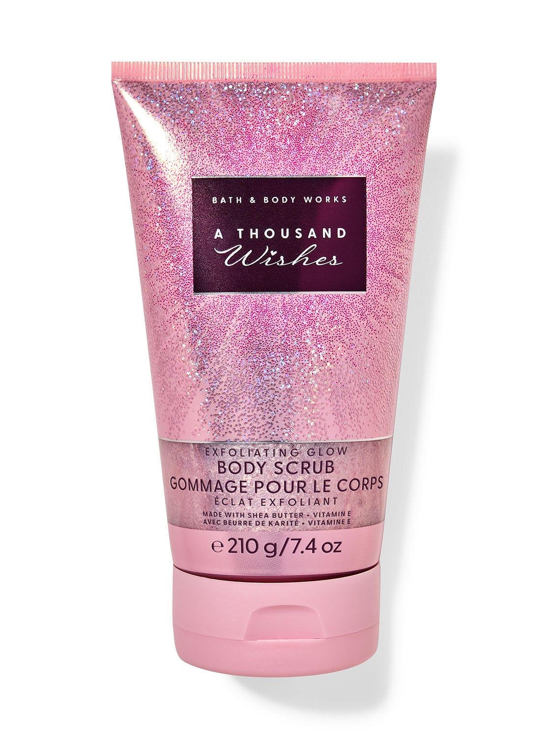 Rozświetlający peeling do ciała z masłem shea i witaminą E